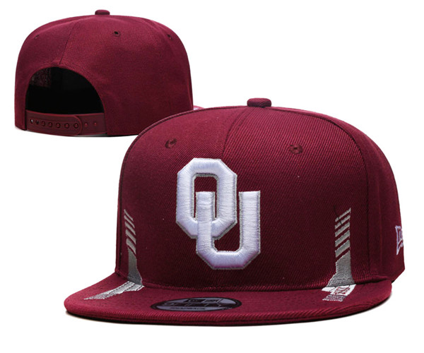 Oklahoma Sooners Stitched Snapback Hats 002